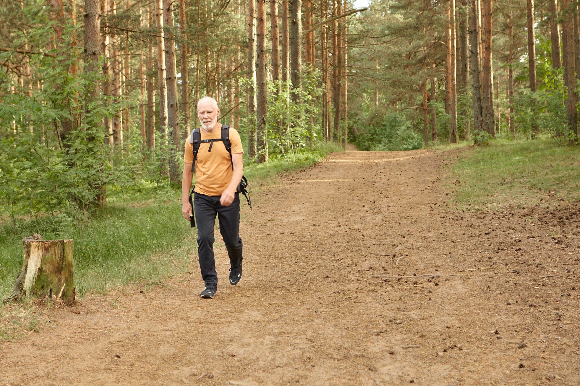 Sendero para caminar al aire libre